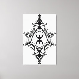 Z imazighen canvas afdruk