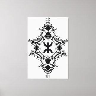 Z imazighen canvas afdruk