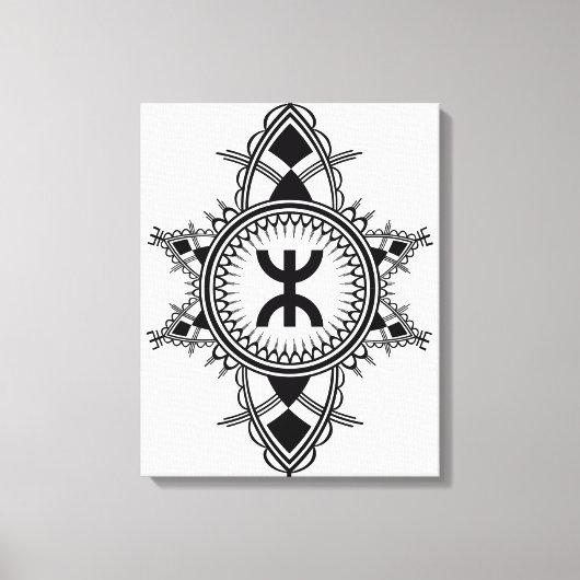 Z imazighen canvas afdruk (Voorkant)