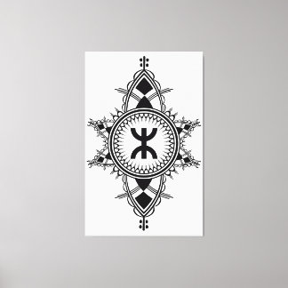 Z imazighen canvas afdruk