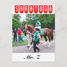 Z in de 100e Sanford Stakes Briefkaart