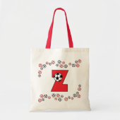 Z in het Tas Soccer Red Monogram (Voorkant)
