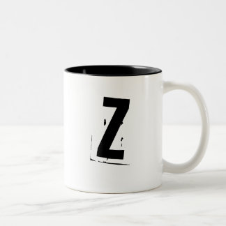 "Z" initiaal/monogram mok