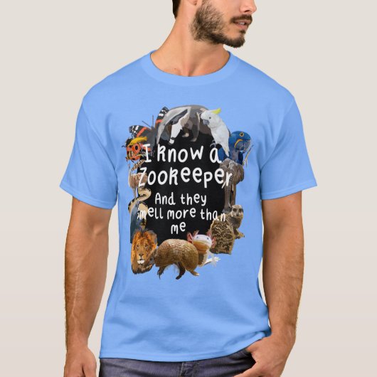 Z is for Zookeeper T-shirt (Voorkant)