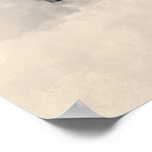 Z is voor Zebra Poster (Hoek)