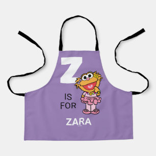 Z is voor Zoe Jouw namen toevoegen Schort