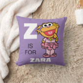 Z is voor Zoe | Voeg je naam toe Kussen (Deken)