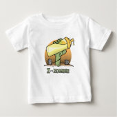 "Z" is voor Zombie "Bottle" Baby T-Shirt (Voorkant)