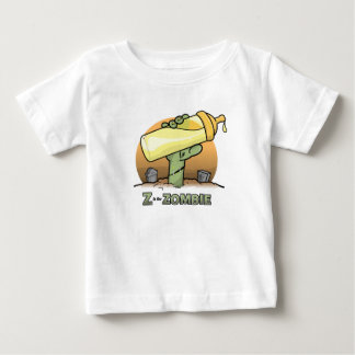 "Z" is voor Zombie "Bottle" Baby T-Shirt