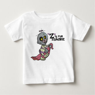 "Z" is voor Zombie (meisjes) Baby T-Shirt