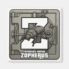 Z is voor Zopherus (Ijerpantserkever) –GTA Stijl A Magneet