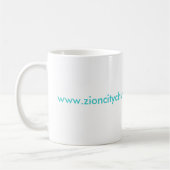 Z Koffiebeker met Zion City Logo Koffiemok (Links)