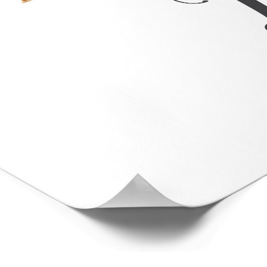 Z Letter Monogram Groene Nursery Naam Muurprint Poster (Hoek)