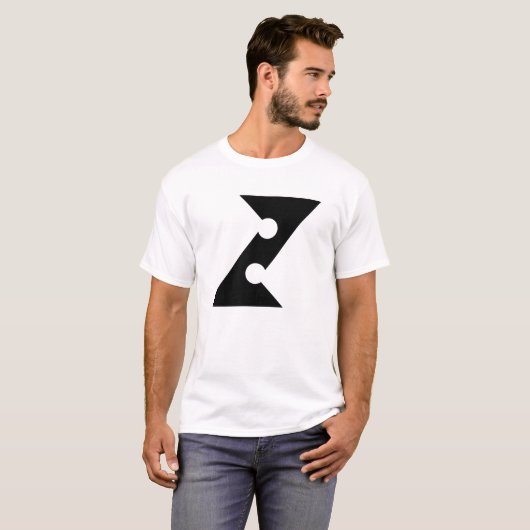 Z Letter T-shirt (Voorkant volledig)