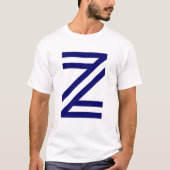 Z Letter  T-shirt (Voorkant)