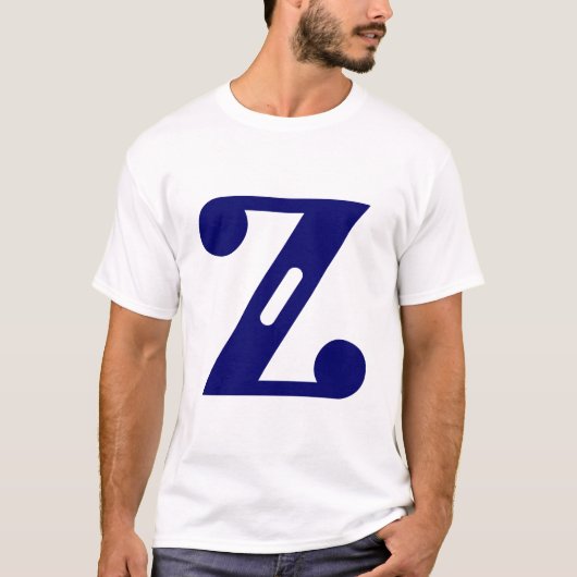 Z Letter T-shirt (Voorkant)
