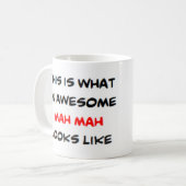 z mah mah, geweldige koffiemok (Voorkant links)