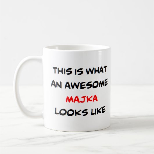 z majka, geweldige koffiemok (Links)