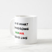 z mamma, geweldige koffiemok (Voorkant links)