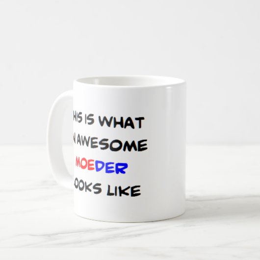 z. Modus, geweldige Koffiemok (Voorkant links)