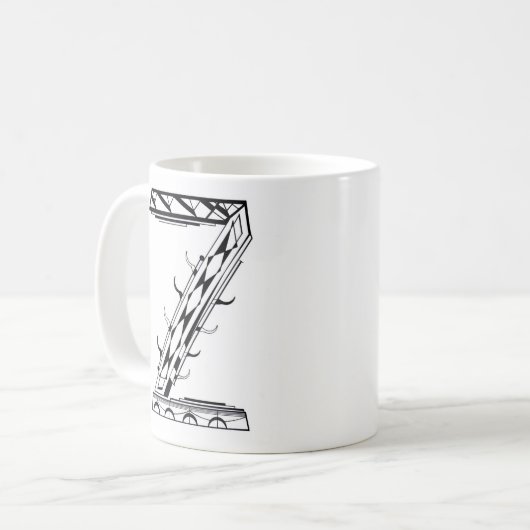 "Z"-Mok Koffiemok (Voorkant links)