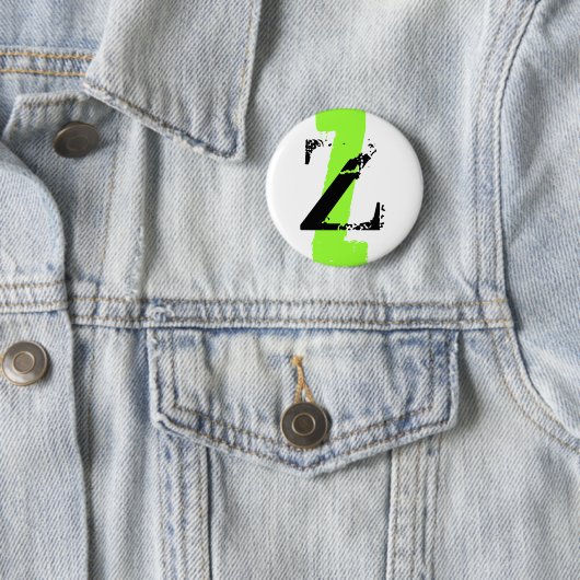 Z monogram ronde button 5,7 cm (In situ)