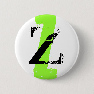 Z monogram ronde button 5,7 cm