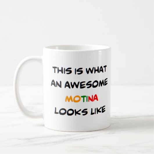 z motina, geweldige koffiemok (Links)