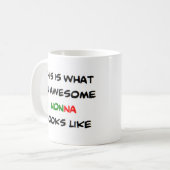 z nonna, geweldige koffiemok (Voorkant links)