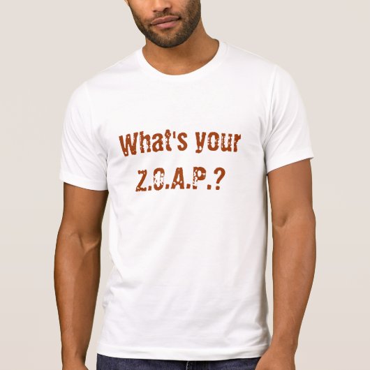 Z.O.A.P. T-Shirt (Voorkant)