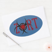 Z.O.R.T. Ovale Sticker (Envelop)