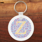 "Z" Oogtest Letter Sleutelhanger (Voorkant)