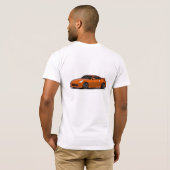 Z Oranje T-shirt (Achterkant volledig)