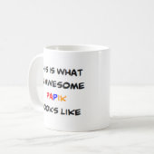 z papik, geweldige koffiemok (Voorkant links)