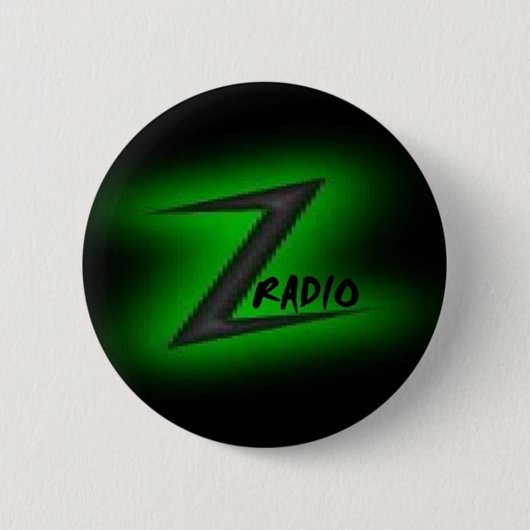 Z-radio-aansluiting Ronde Button 5,7 Cm (Voorkant)