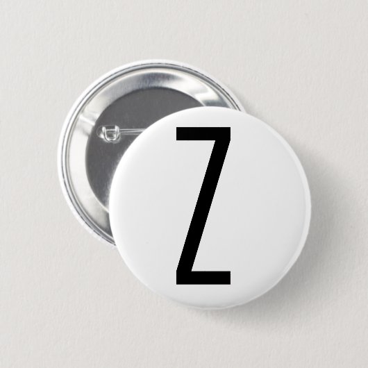 Z RONDE BUTTON 5,7 CM (Voorkant /achterkant)