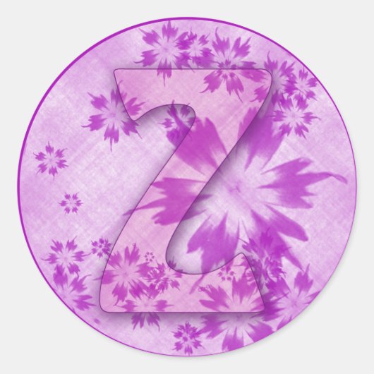 Z RONDE STICKER (Voorkant)