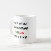 z senelis, geweldige koffiemok (Voorkant links)