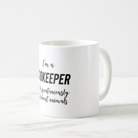 Z staat voor Zookeeper Koffiemok (Voorkant rechts)