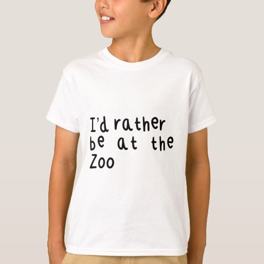 Z staat voor Zookeeper T-shirt (Voorkant)