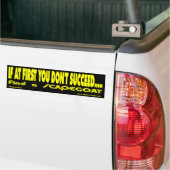z Succeed BS Scapegoat Bumpersticker (Op Truck)