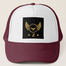Z Symboolletter Gold Eagle Wings Monogram-Pet