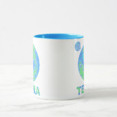 Z Terra Earth Art Coffee Mok Cup (Midden)