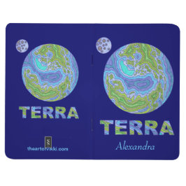 Z Terra Earth Space Geek Persoonlijk laptopvak Journal