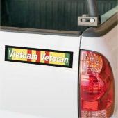 Z_vietnam_vet Bumpersticker (Op Truck)