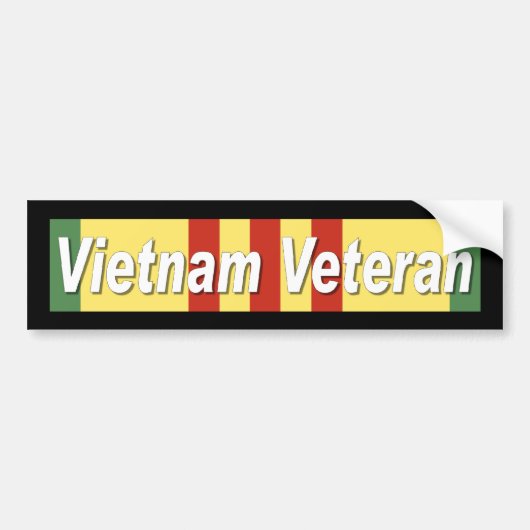 Z_vietnam_vet Bumpersticker (Voorkant)