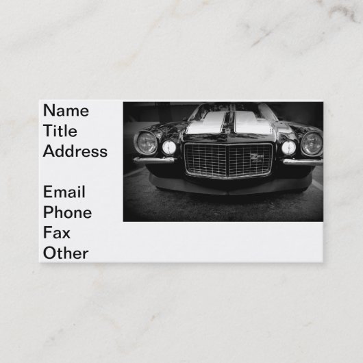 Z VISITEKAARTJE (Voorkant)