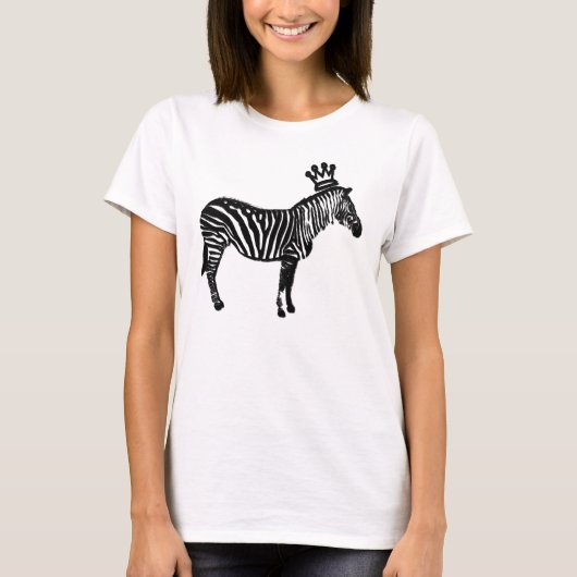 Z voor Zebra T-shirt (Voorkant)