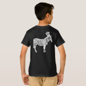 Z voor Zebra T-shirt (Achterkant volledig)