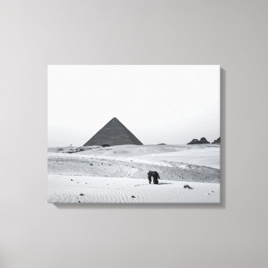 Z&W Piramides Canvas Afdruk (Voorkant)